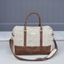 Down to Business Canvas Camera Bag - Leopard