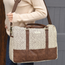 Down to Business Canvas Camera Bag - Leopard