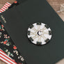 Decorative Binder Clip Pack - Floral Print