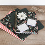 Decorative Binder Clip Pack - Floral Print