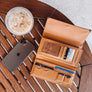 Everyday SD Card Slot Wallet - Tan
