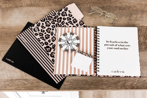 2-Pack Sticky Note Pads - Leopard Print
