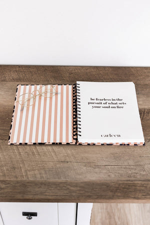 Classic Lined Journal Notebook - Leopard Print