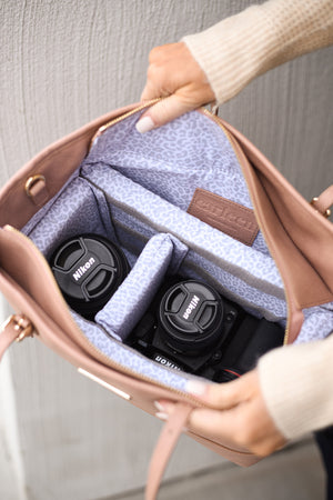 Carmen Everyday Camera Bag - Charcoal – Carleen Creative